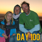 Day 100 - 5000km down